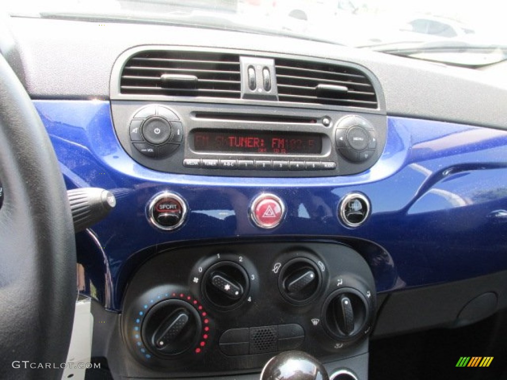 2012 Fiat 500 c cabrio Pop Controls Photo #82707140