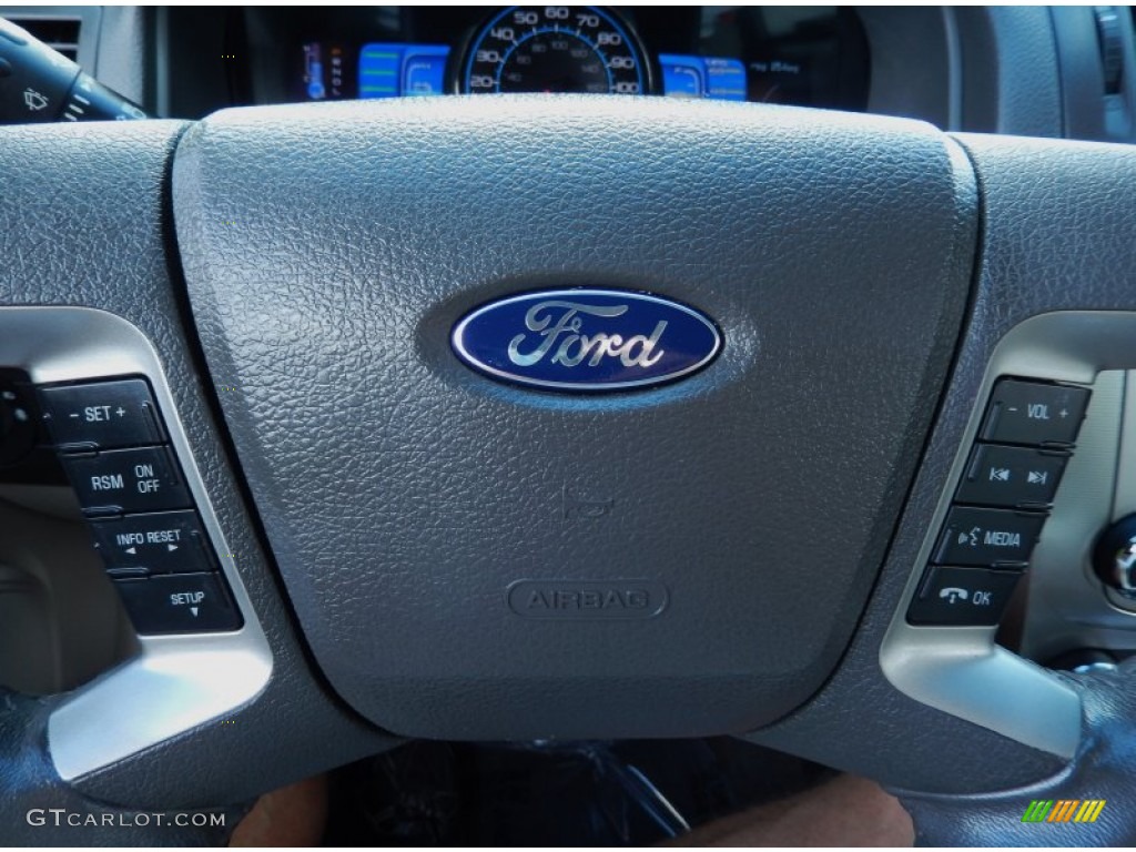 2010 Fusion Hybrid - Brilliant Silver Metallic / Medium Light Stone photo #26