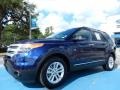 Kona Blue Metallic 2011 Ford Explorer XLT Exterior