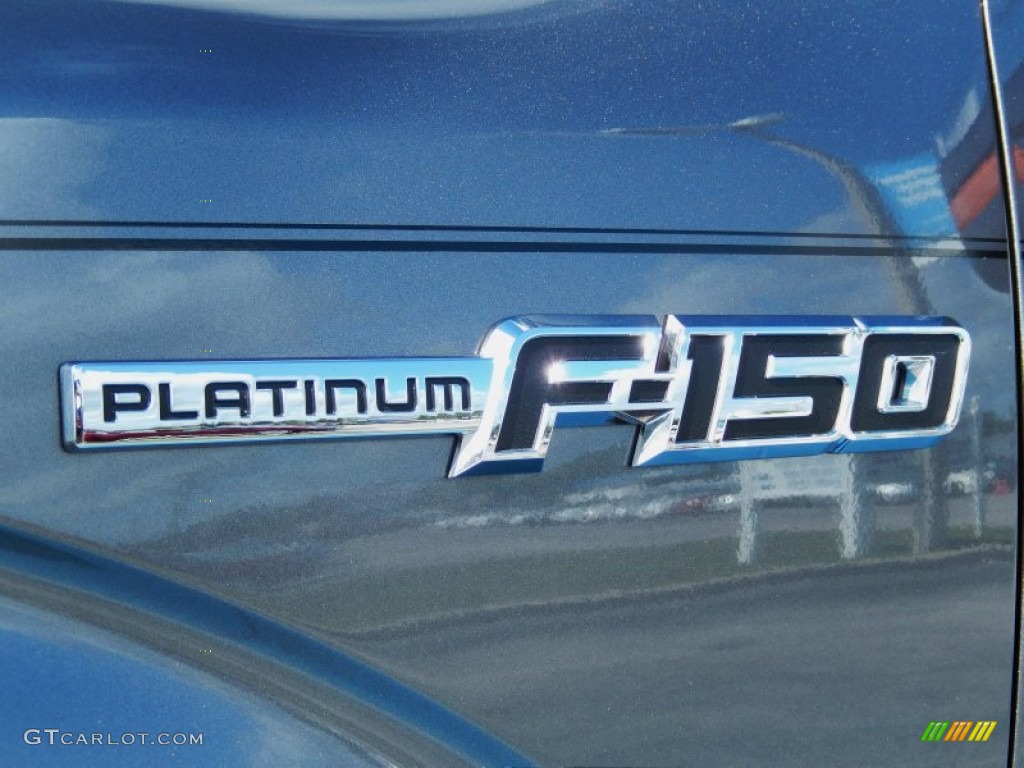 2010 F150 Platinum SuperCrew - Sterling Grey Metallic / Sienna Brown Leather/Black photo #10