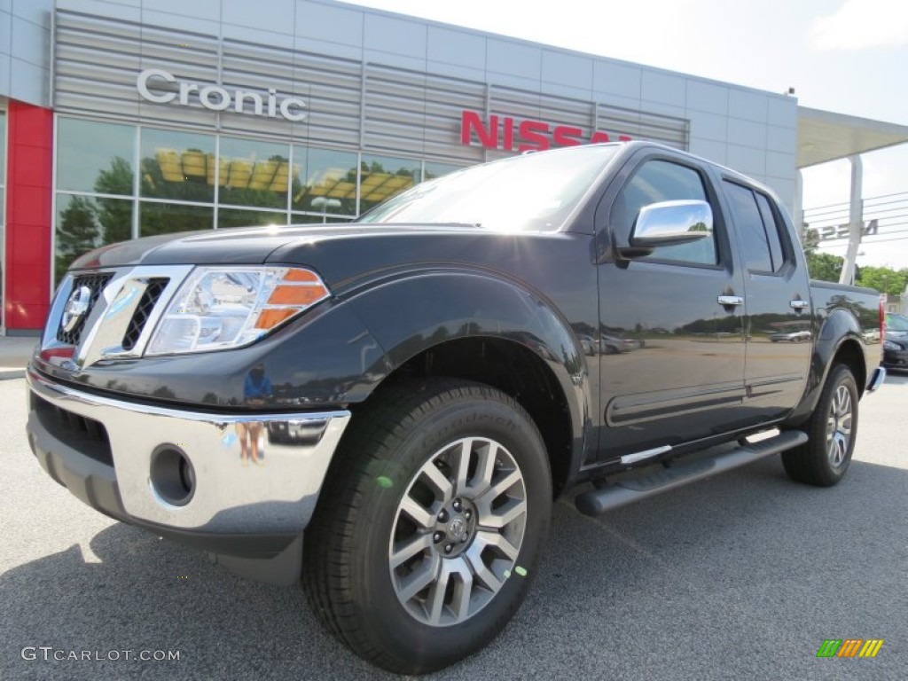 2013 Frontier SL Crew Cab 4x4 - Night Armor / Steel photo #1