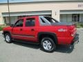 2004 Victory Red Chevrolet Avalanche 1500 Z71 4x4  photo #4