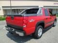 2004 Victory Red Chevrolet Avalanche 1500 Z71 4x4  photo #7