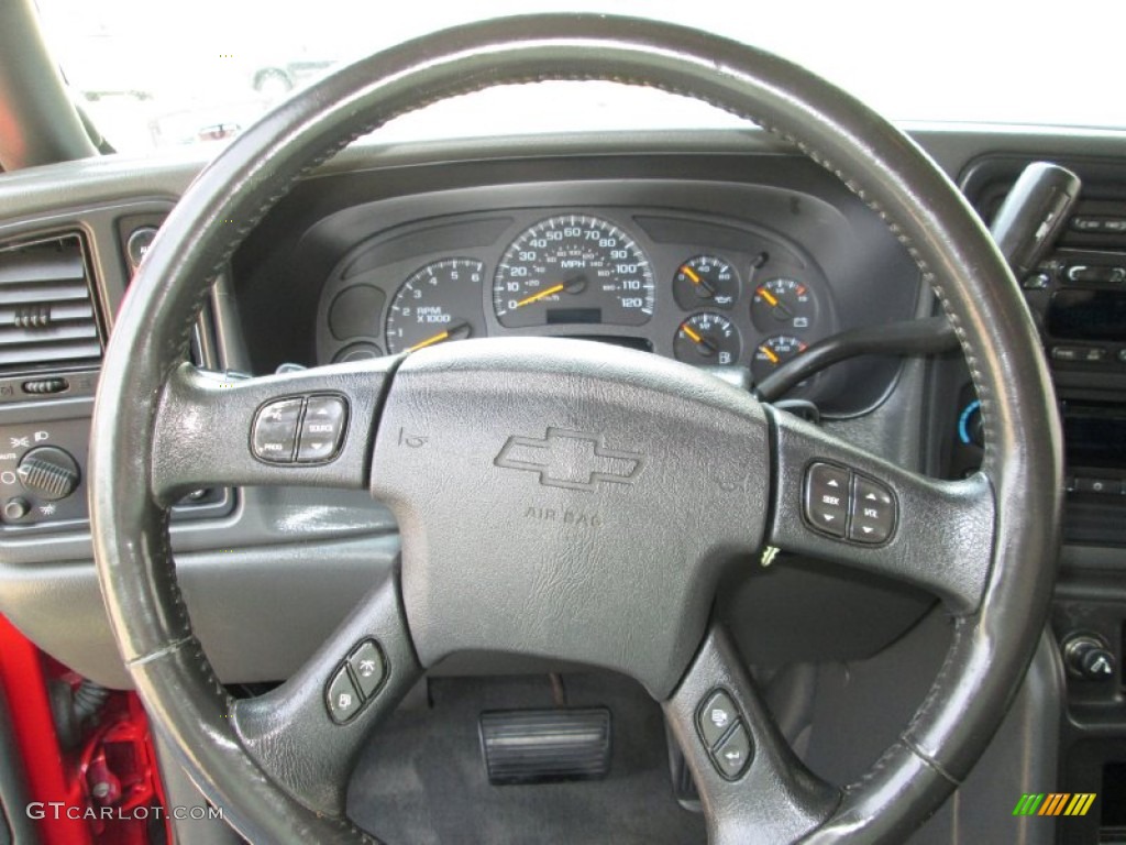 2004 Avalanche 1500 Z71 4x4 - Victory Red / Dark Charcoal photo #22