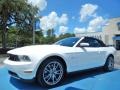Performance White 2012 Ford Mustang GT Premium Convertible