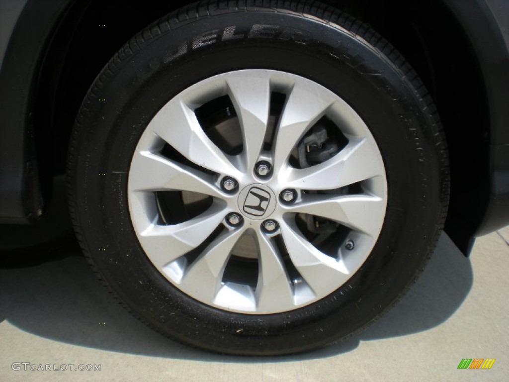 2012 CR-V EX-L 4WD - Opal Sage Metallic / Gray photo #33