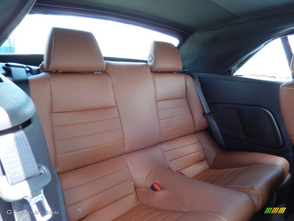 2012 Mustang GT Premium Convertible - Performance White / Saddle photo #21
