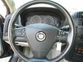 2005 Cadillac CTS Light Gray/Ebony Interior Steering Wheel Photo