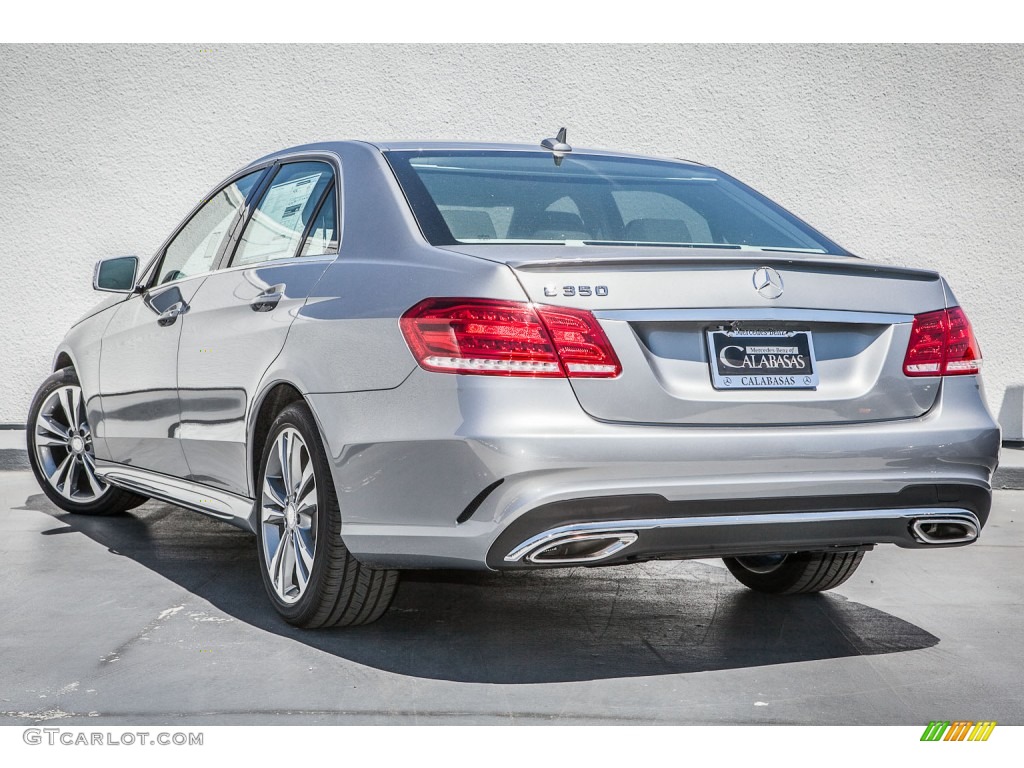 2014 E 350 Sport Sedan - Paladium Silver Metallic / Gray/Dark Gray photo #2