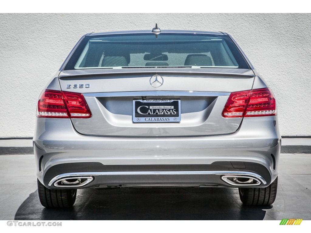 2014 E 350 Sport Sedan - Paladium Silver Metallic / Gray/Dark Gray photo #3