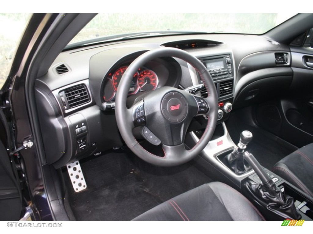 STI  Black/Alcantara Interior 2011 Subaru Impreza WRX STi Photo #82710862