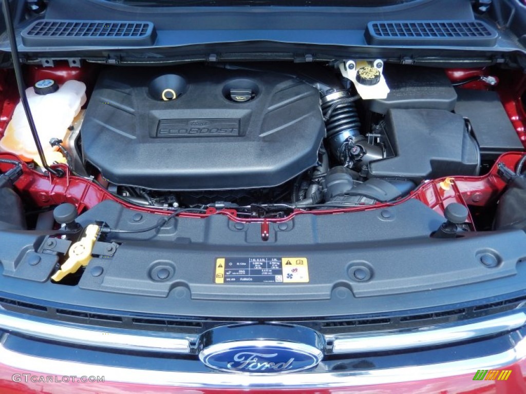 2014 Ford Escape Titanium 2.0L EcoBoost 2.0 Liter GTDI Turbocharged DOHC 16-Valve Ti-VCT EcoBoost 4 Cylinder Engine Photo #82711040