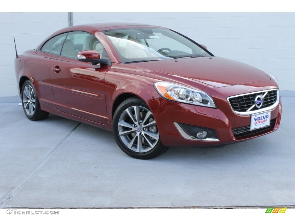 2013 C70 T5 - Flamenco Red Metallic / Calcite/Umbra photo #1