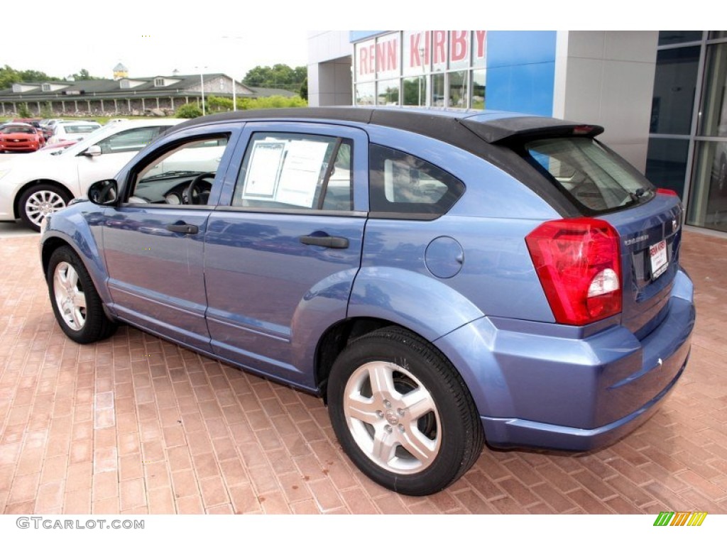 2007 Caliber SXT - Marine Blue Pearl / Pastel Slate Gray/Blue photo #2