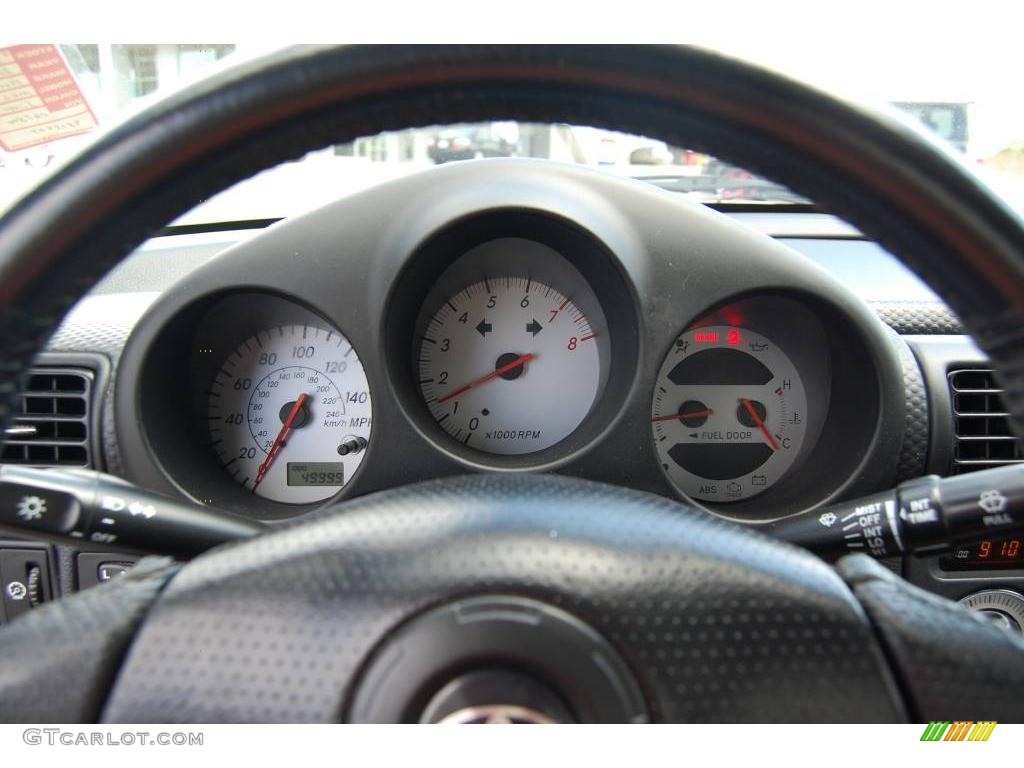 2004 Toyota MR2 Spyder Roadster Gauges Photo #8271161