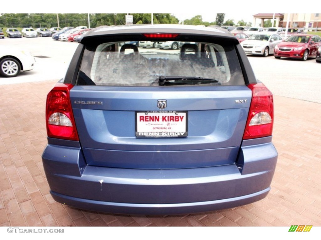 2007 Caliber SXT - Marine Blue Pearl / Pastel Slate Gray/Blue photo #14