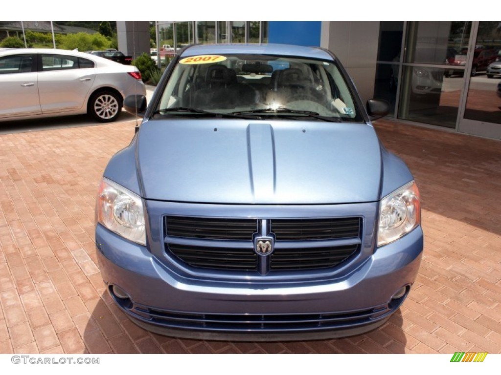2007 Caliber SXT - Marine Blue Pearl / Pastel Slate Gray/Blue photo #15