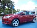 Ruby Red - Focus Titanium Sedan Photo No. 1