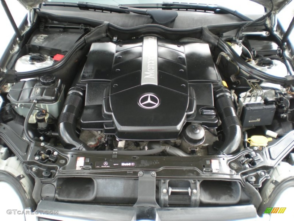 2004 Mercedes-Benz CLK 500 Coupe 5.0 Liter SOHC 24-Valve V8 Engine Photo #82712599