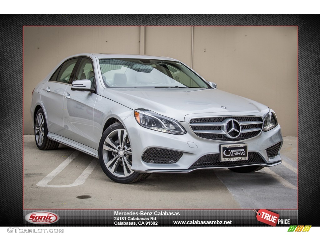 2014 E 350 Sport Sedan - Iridium Silver Metallic / Gray/Dark Gray photo #1