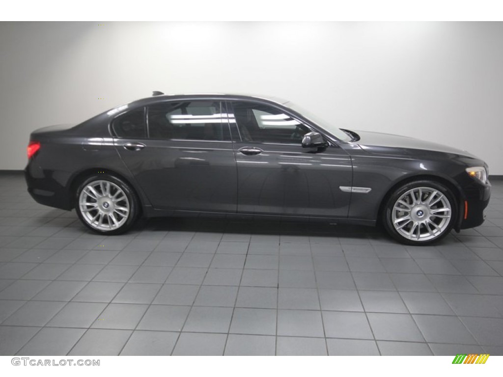 Dark Graphite Metallic 2010 BMW 7 Series 750Li Sedan Exterior Photo #82712770