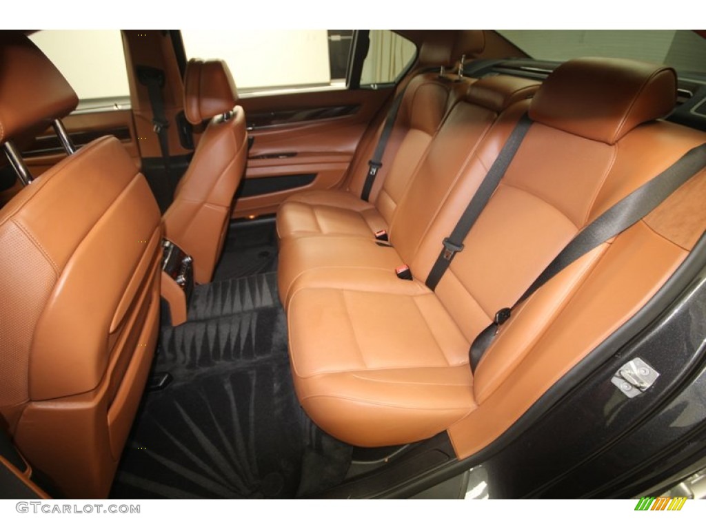 2010 BMW 7 Series 750Li Sedan Rear Seat Photo #82712869