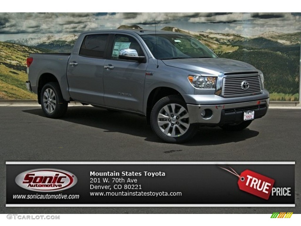 2013 Tundra Platinum CrewMax 4x4 - Silver Sky Metallic / Graphite photo #1
