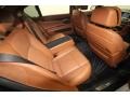 Saddle/Black Nappa Leather Rear Seat Photo for 2010 BMW 7 Series #82713399