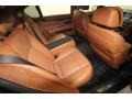 Saddle/Black Nappa Leather 2010 BMW 7 Series 750Li Sedan Interior Color