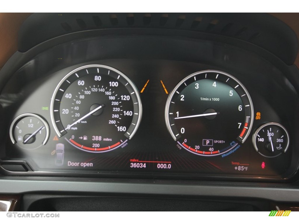 2010 BMW 7 Series 750Li Sedan Gauges Photo #82713673