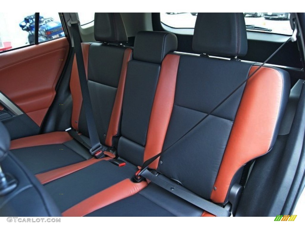 2013 RAV4 Limited AWD - Black / Terracotta photo #7