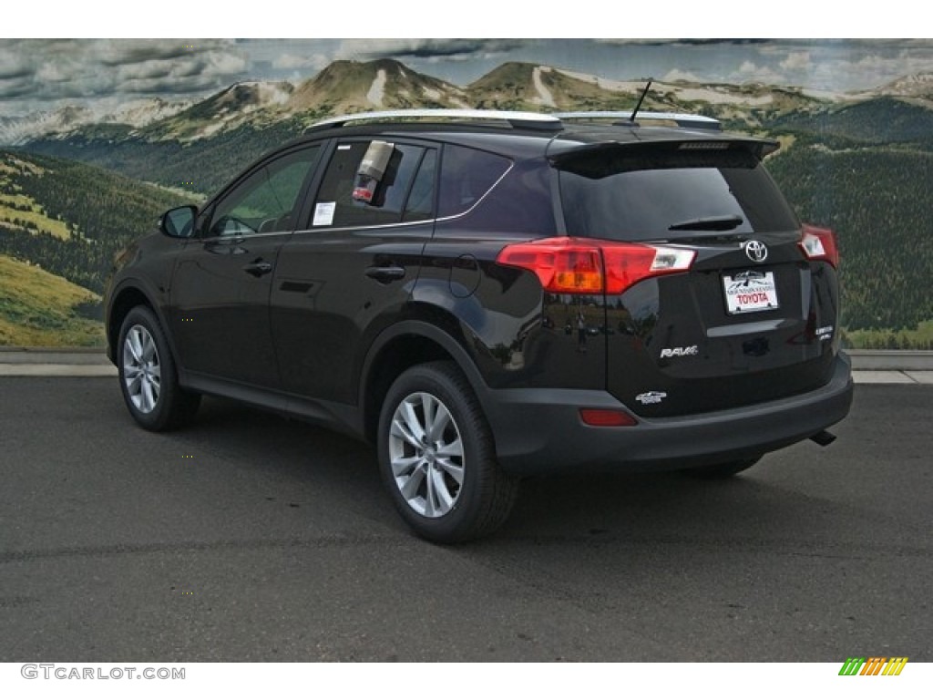 2013 RAV4 Limited AWD - Black / Terracotta photo #2