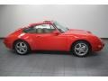 Guards Red 1996 Porsche 911 Carrera 4 Exterior