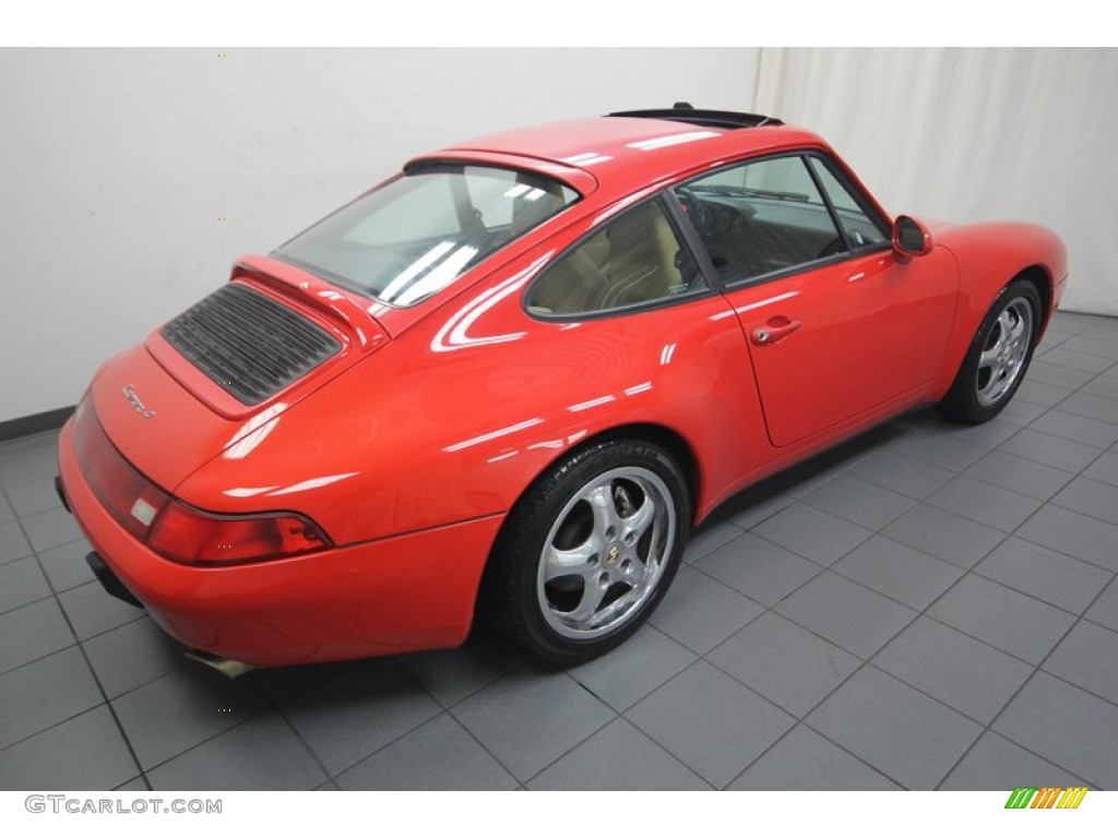 Guards Red 1996 Porsche 911 Carrera 4 Exterior Photo #82714660