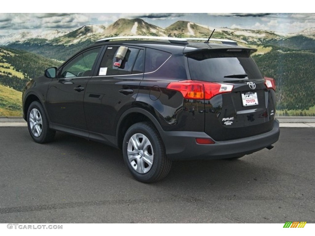 2013 RAV4 LE AWD - Black / Ash photo #2
