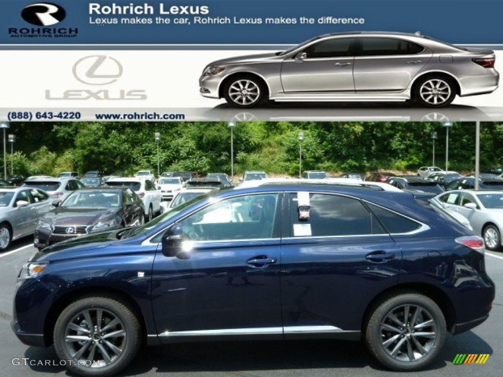 Deep Sea Blue Mica Lexus RX