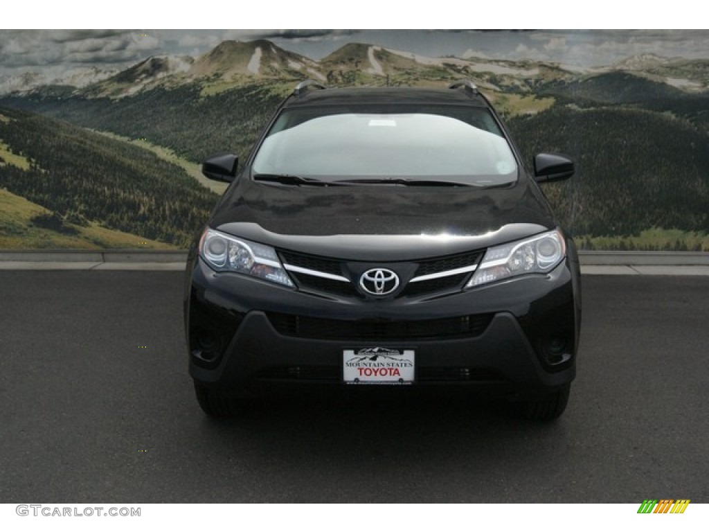 2013 RAV4 LE AWD - Black / Ash photo #3