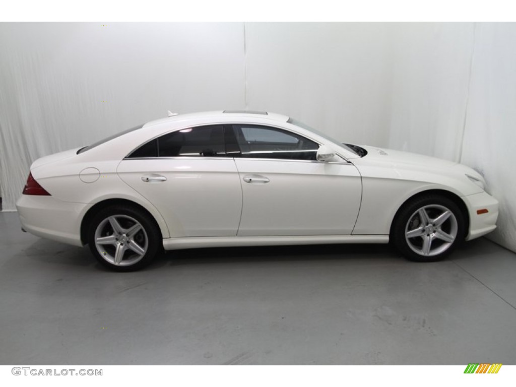 2008 CLS 550 - Arctic White / Cashmere Beige photo #2