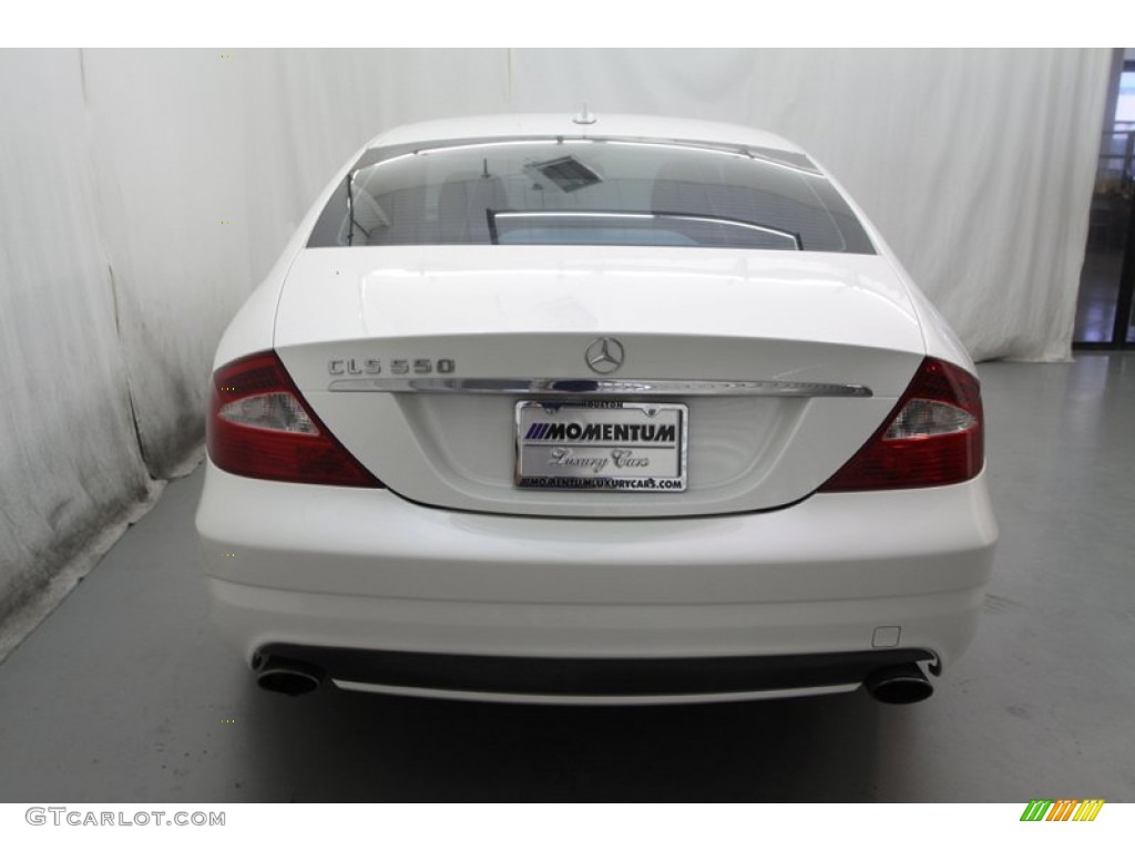 2008 CLS 550 - Arctic White / Cashmere Beige photo #8