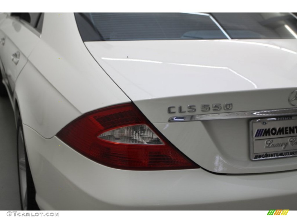 2008 CLS 550 - Arctic White / Cashmere Beige photo #9