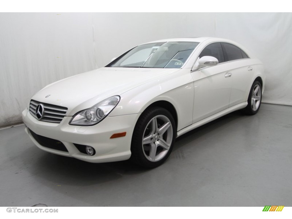 2008 CLS 550 - Arctic White / Cashmere Beige photo #15