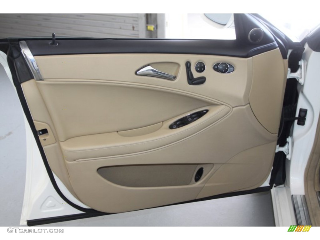2008 CLS 550 - Arctic White / Cashmere Beige photo #18