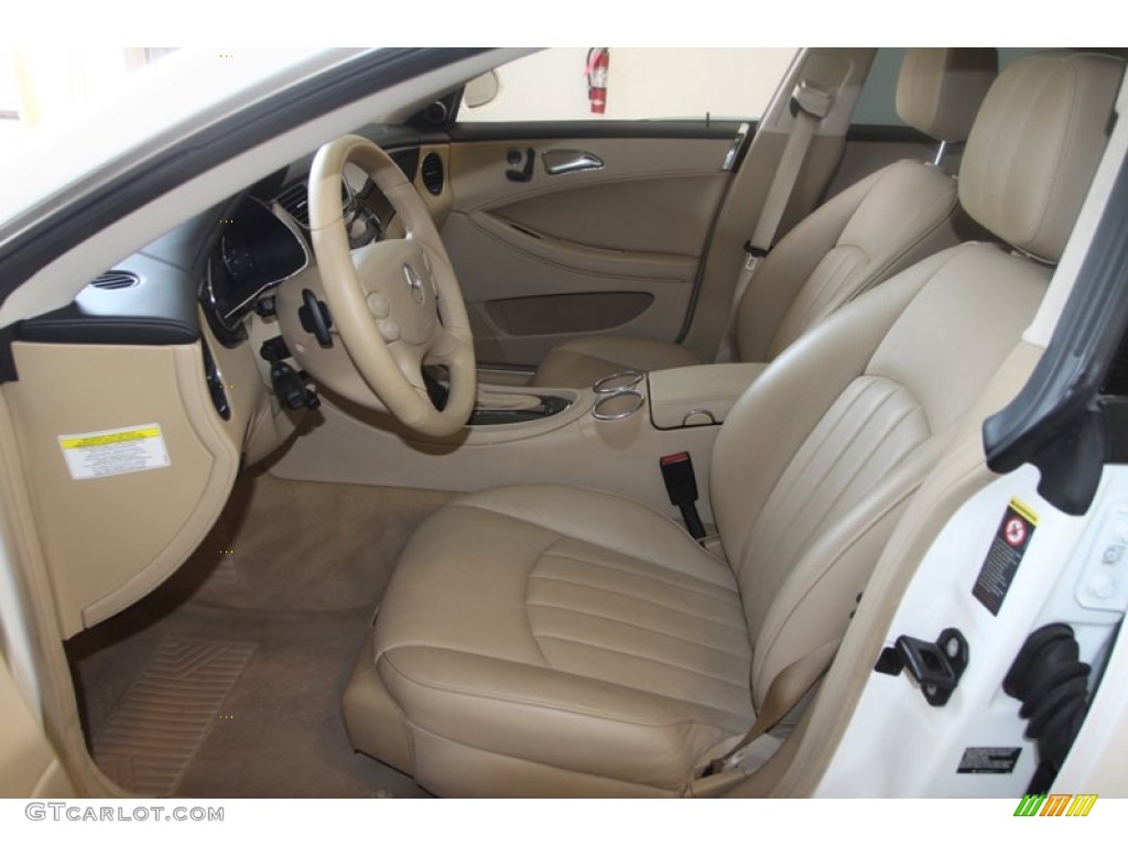 2008 CLS 550 - Arctic White / Cashmere Beige photo #20