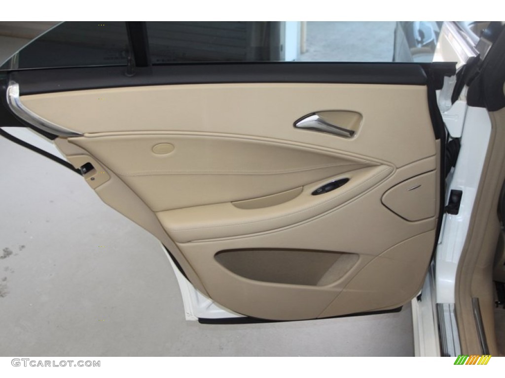 2008 CLS 550 - Arctic White / Cashmere Beige photo #24
