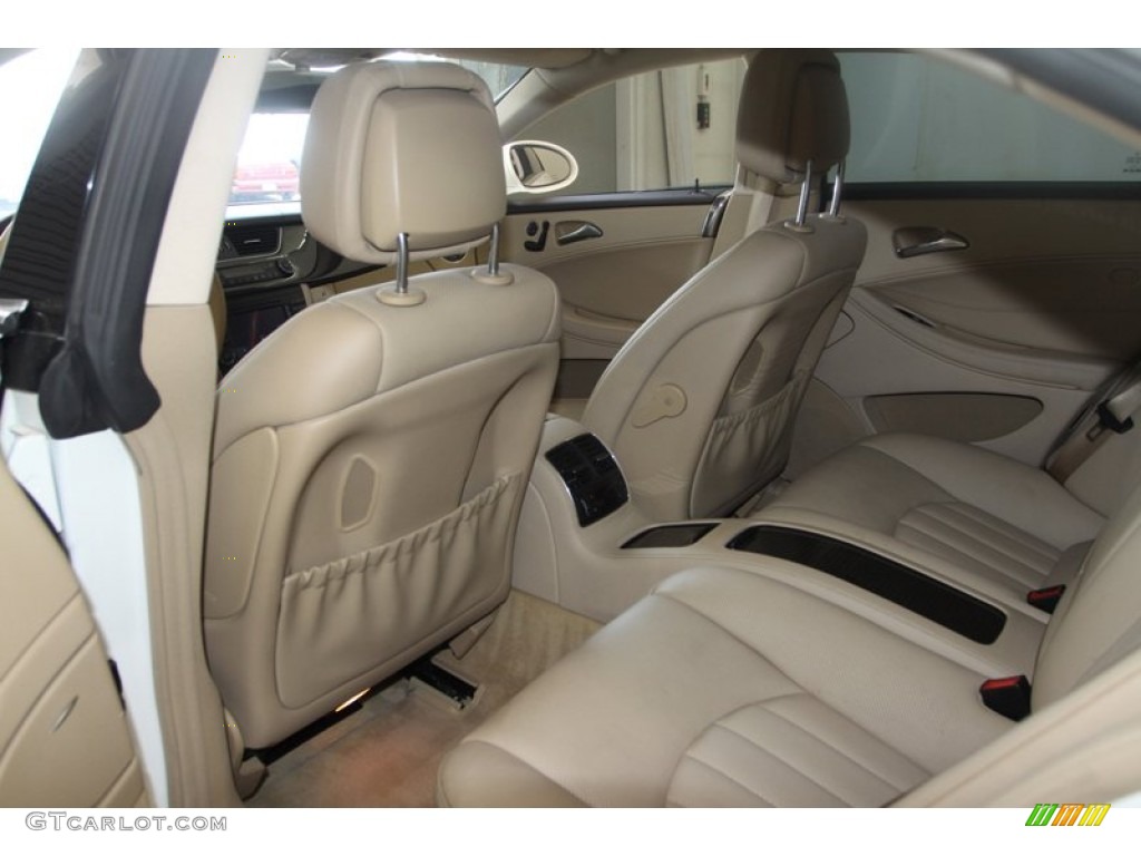 2008 CLS 550 - Arctic White / Cashmere Beige photo #25