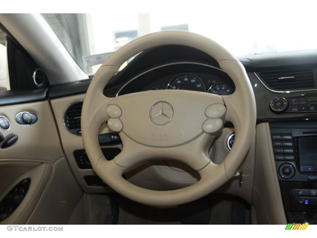 2008 CLS 550 - Arctic White / Cashmere Beige photo #31