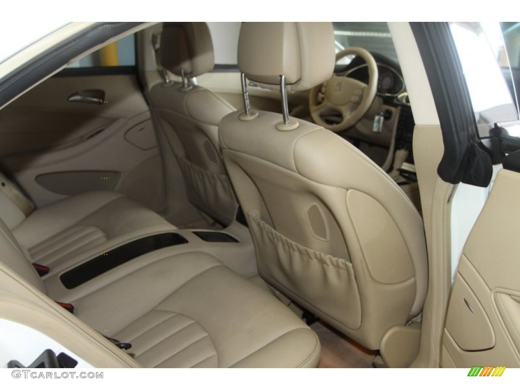 2008 CLS 550 - Arctic White / Cashmere Beige photo #58