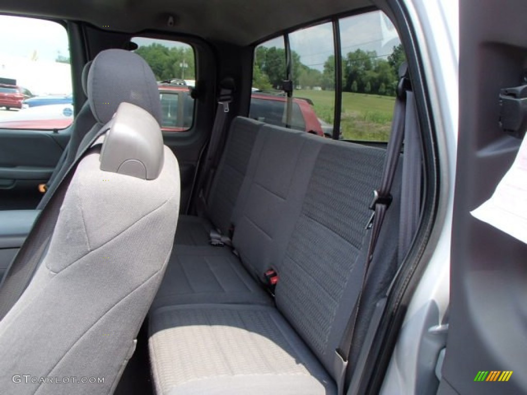2003 F150 XLT SuperCab 4x4 - Silver Metallic / Medium Graphite Grey photo #10