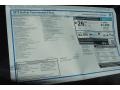 2013 Volkswagen Golf 4 Door Window Sticker