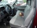 1997 Ford F150 Medium Graphite Interior Front Seat Photo